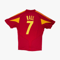 Spain 2004-06 Home Raul #7 Shirt M