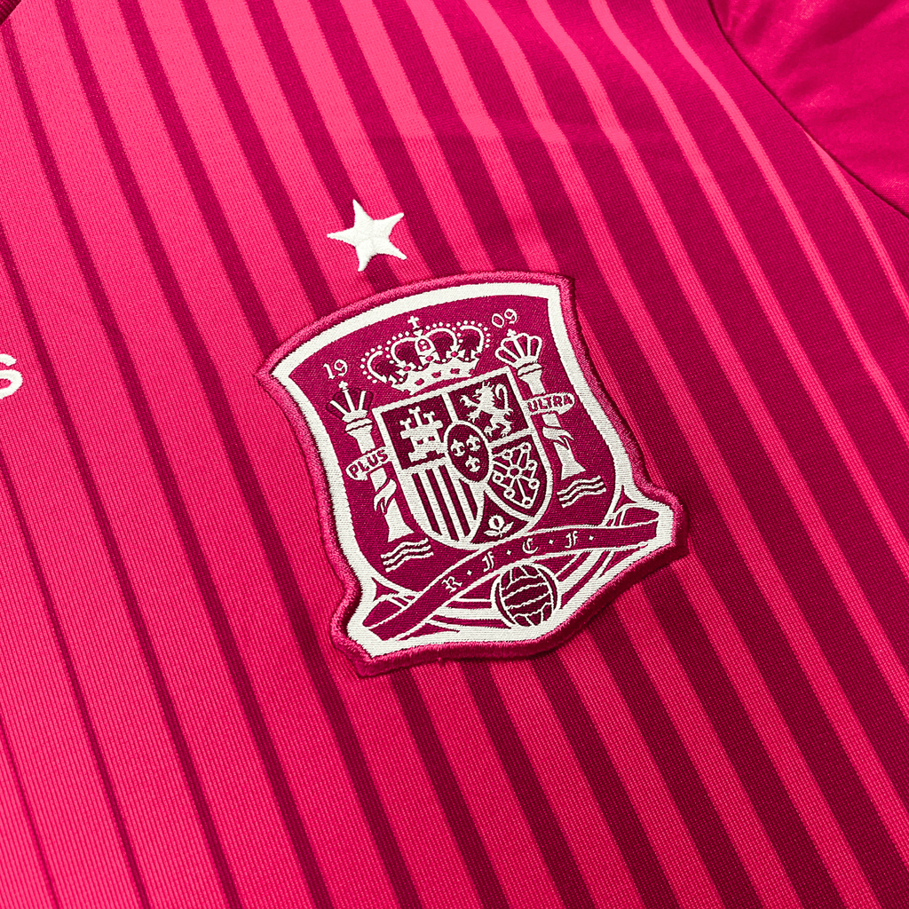 Spain 2013-15 Home David Villa #7 Shirt L
