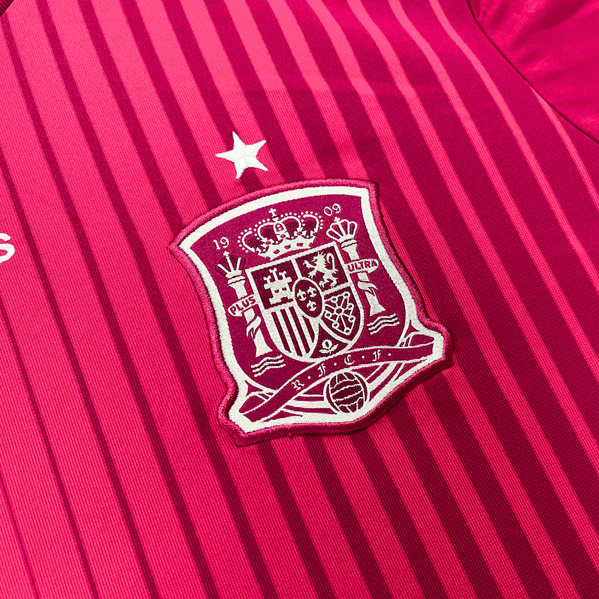 Spain 2013-15 Home David Villa #7 Shirt L