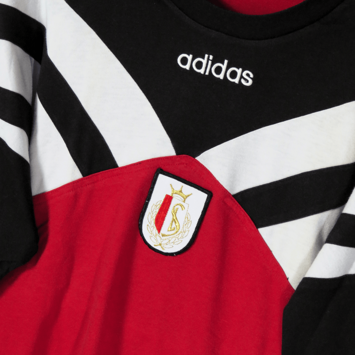 Retro Standard Luik 1994-1995 Training football jersey by Adidas, size L | Nostalgic Football Shirts