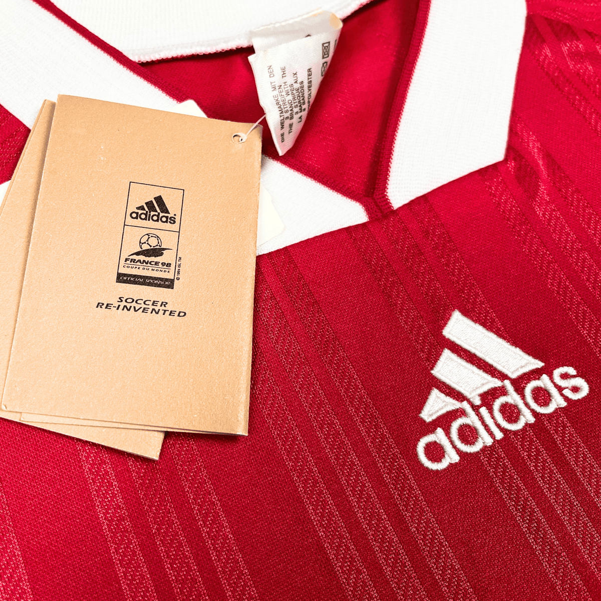 Retro Template Adidas 1996 brand new with tags football jersey by Adidas, size XXL | Nostalgic Football Shirts