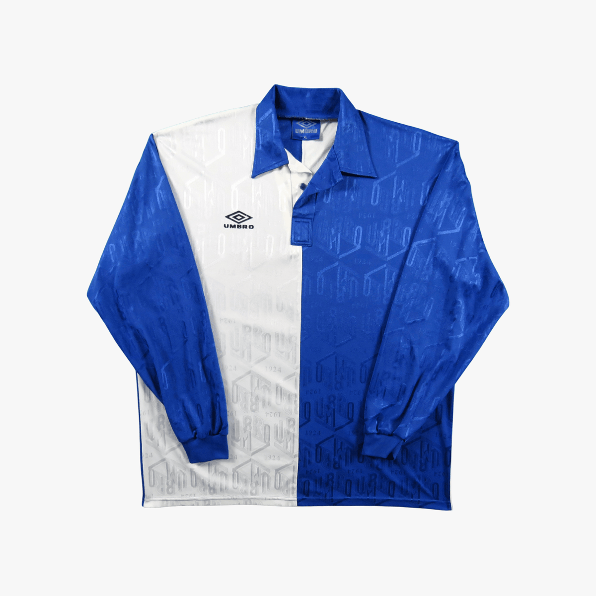 Vintage Umbro 1994 template longsleeve football shirt, size XXL | Nostalgic Football Shirts