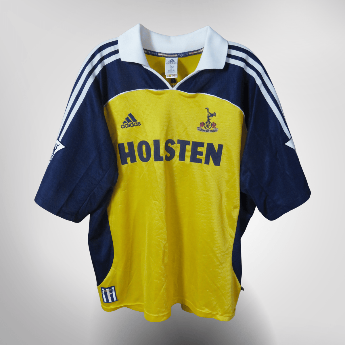 Authentic Adidas Tottenham 1999-2001 Away shirt, Ginola 14 on the back, size XL | Nostalgic Football Shirts