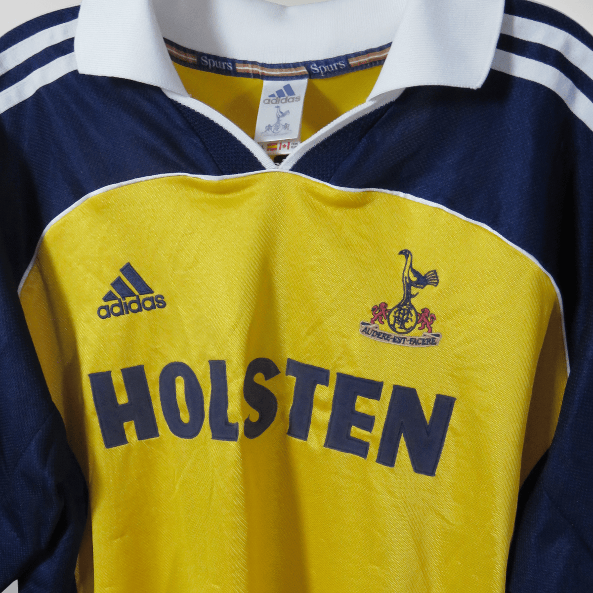 Original Tottenham 1999-2001 Away football shirt, size XL, Ginola 14 | Nostalgic Football Shirts