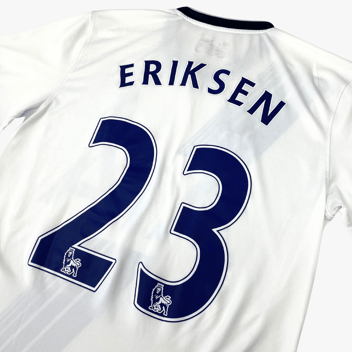 Retro Tottenham 2015-2016 Home football jersey by Under Armor, Eriksen 23, size S | Nostalgic Football Shirts