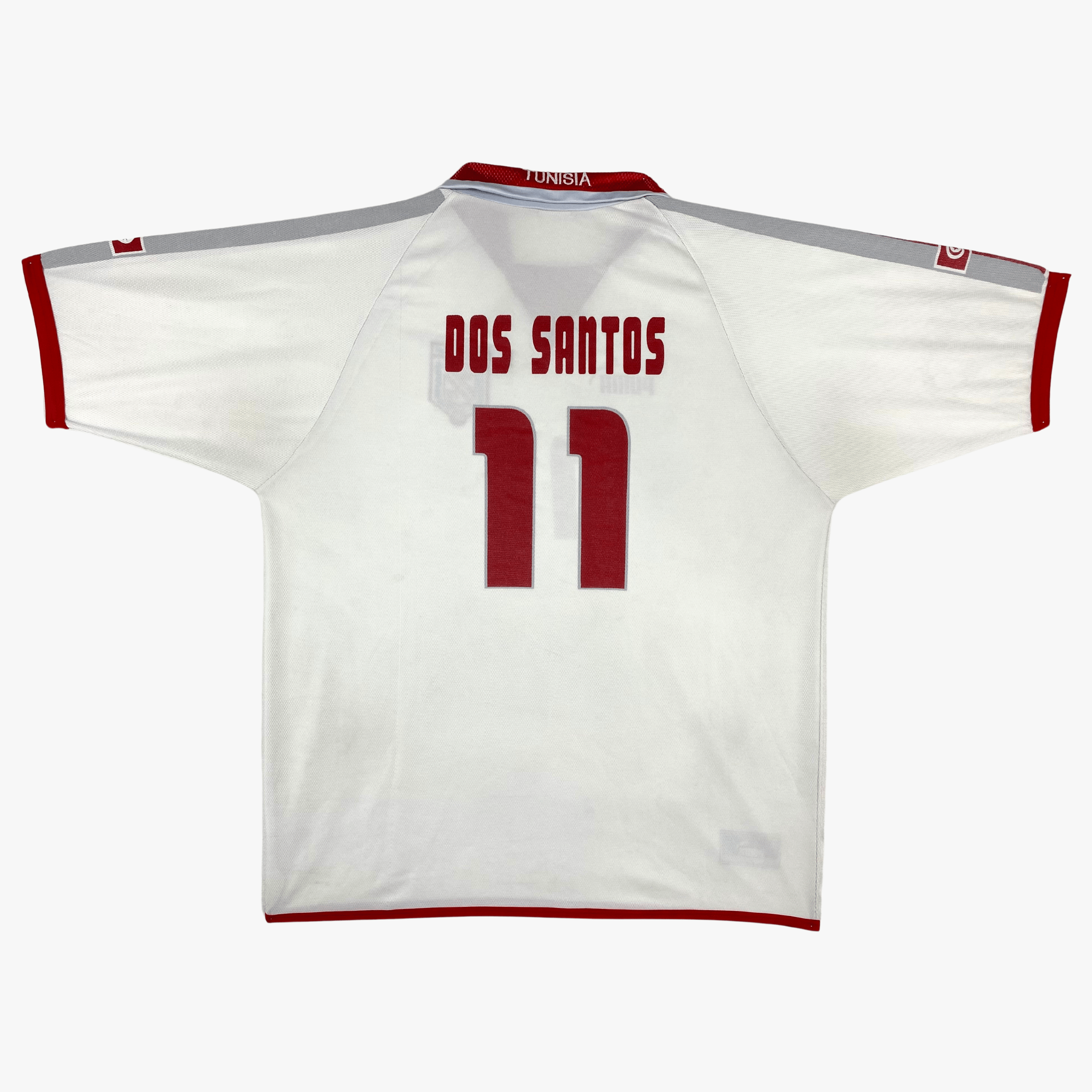Tunesia 2004-05 Home 'Dos Santos #11' Shirt XXL