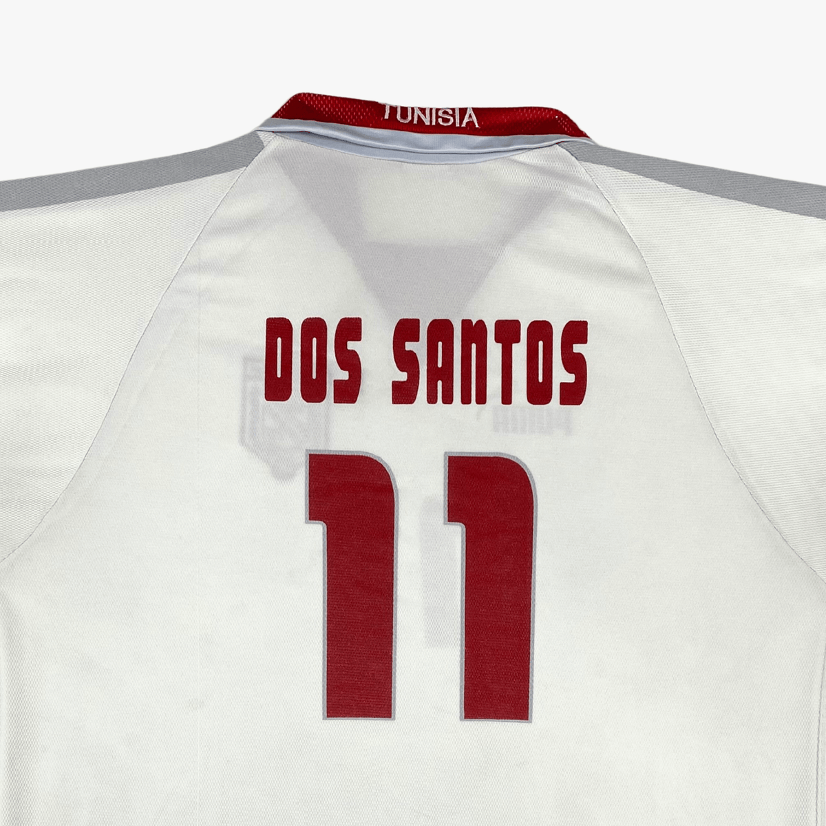 Tunesia 2004-05 Home 'Dos Santos #11' Shirt XXL