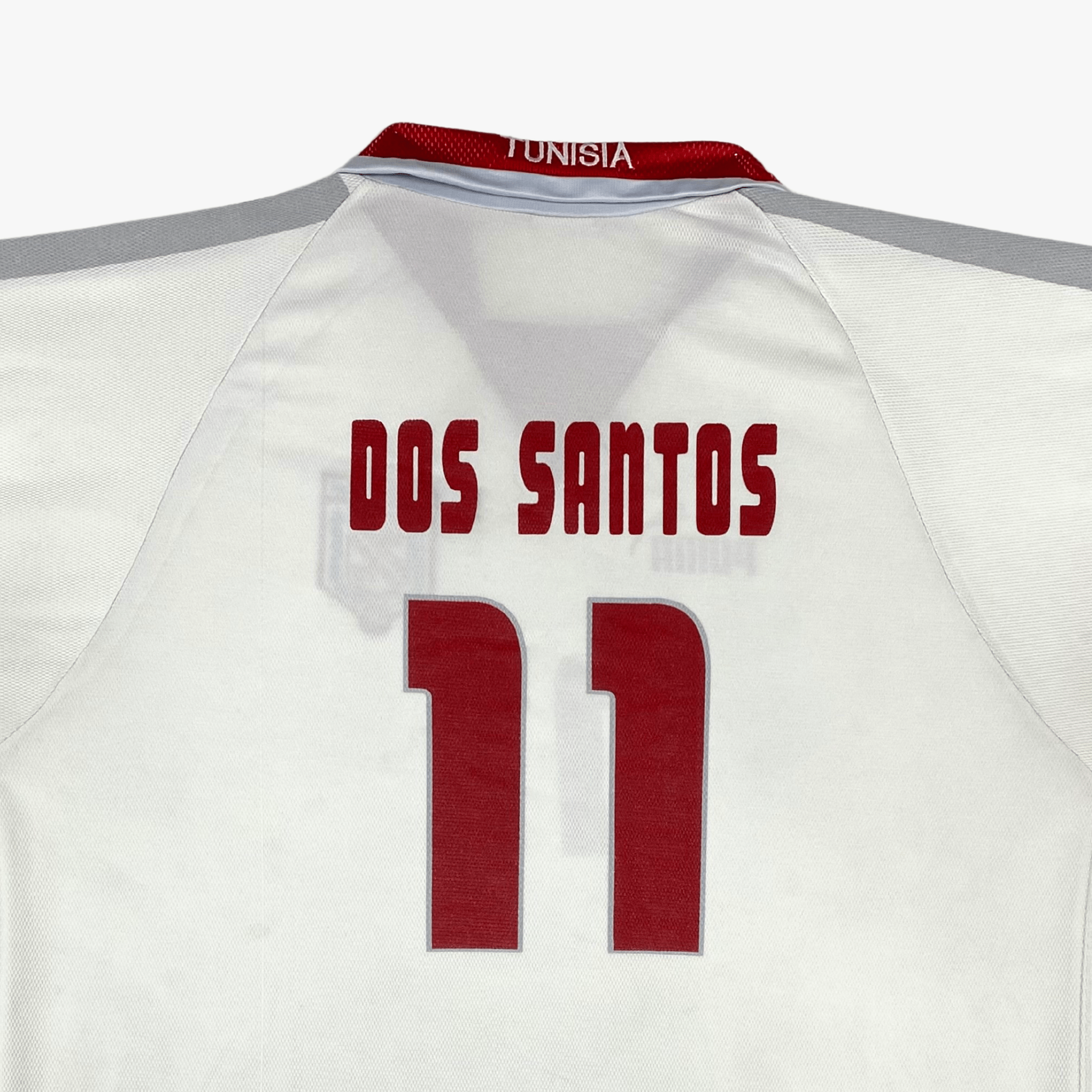 Tunesia 2004-05 Home 'Dos Santos #11' Shirt XXL