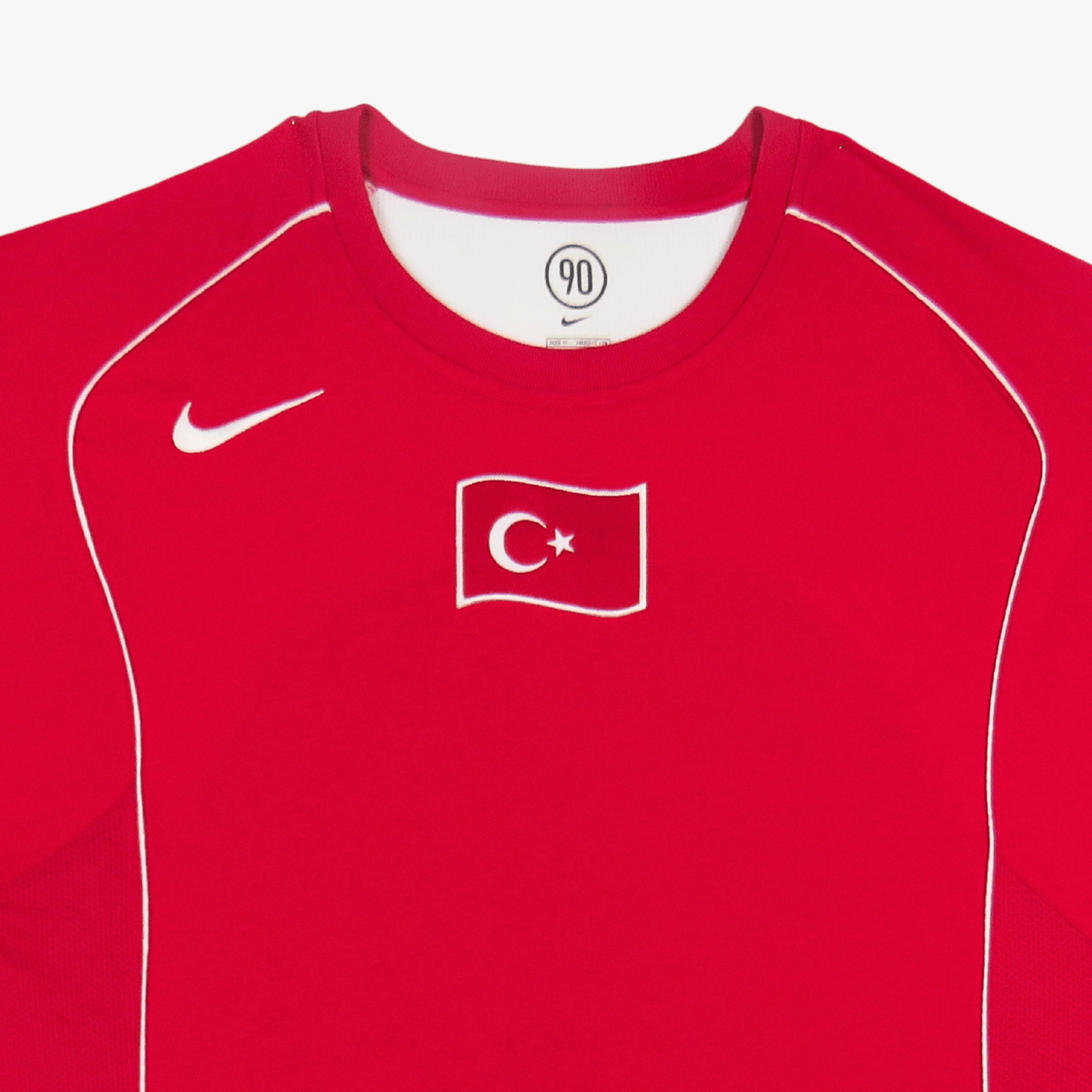Authentic Nike Turkey 2004-2006 Home shirt, size M | Nostalgic Football Shirts