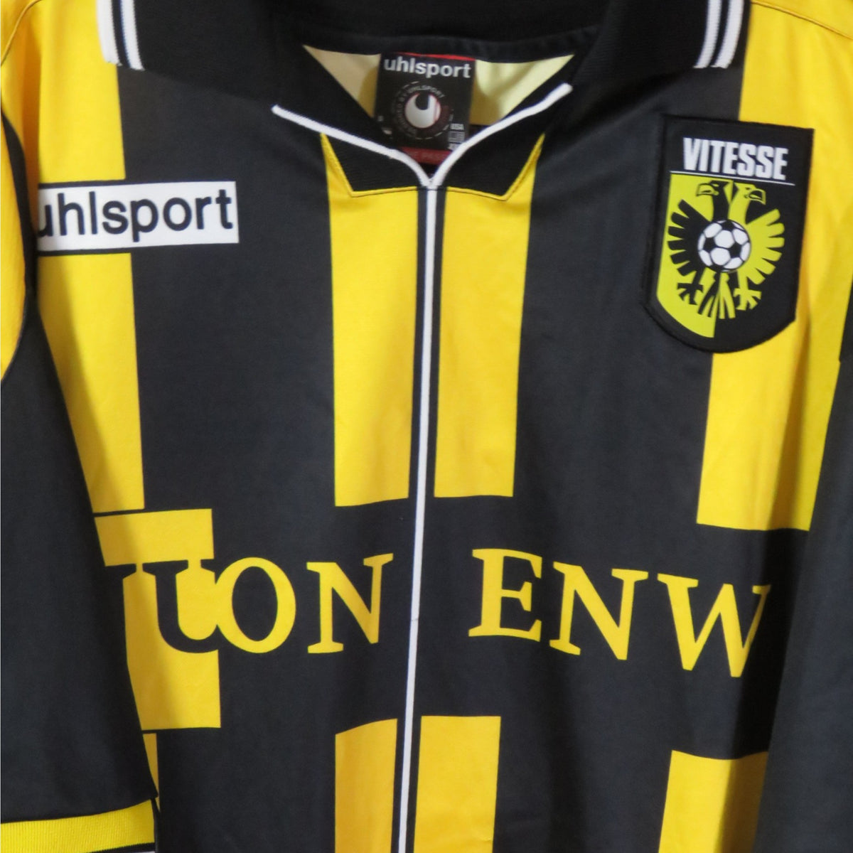 Retro Vitesse 1999-2000 Home football jersey by Uhlsport, size XXL | Nostalgic Football Shirts