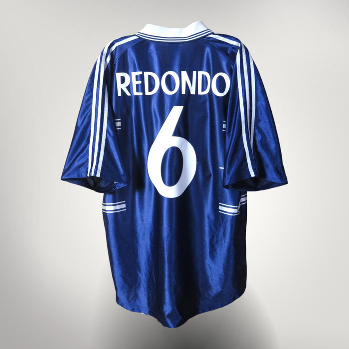 Real Madrid 1998-99 Away Redondo #6 Shirt L