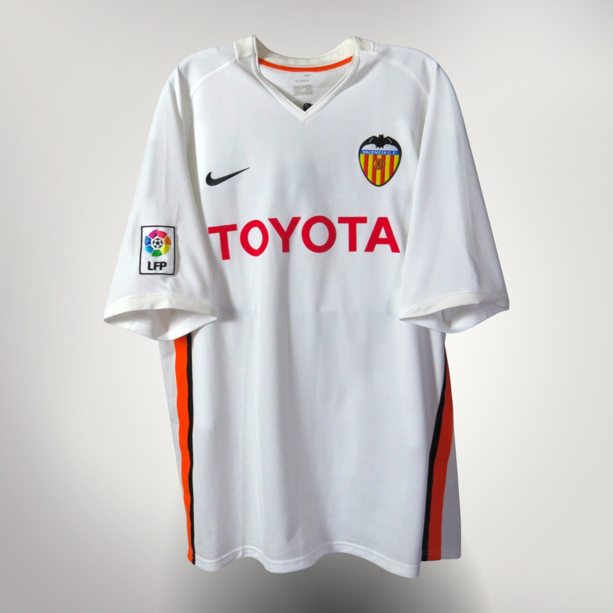 Valencia 2006-07 Home David Villa #7 Shirt XL