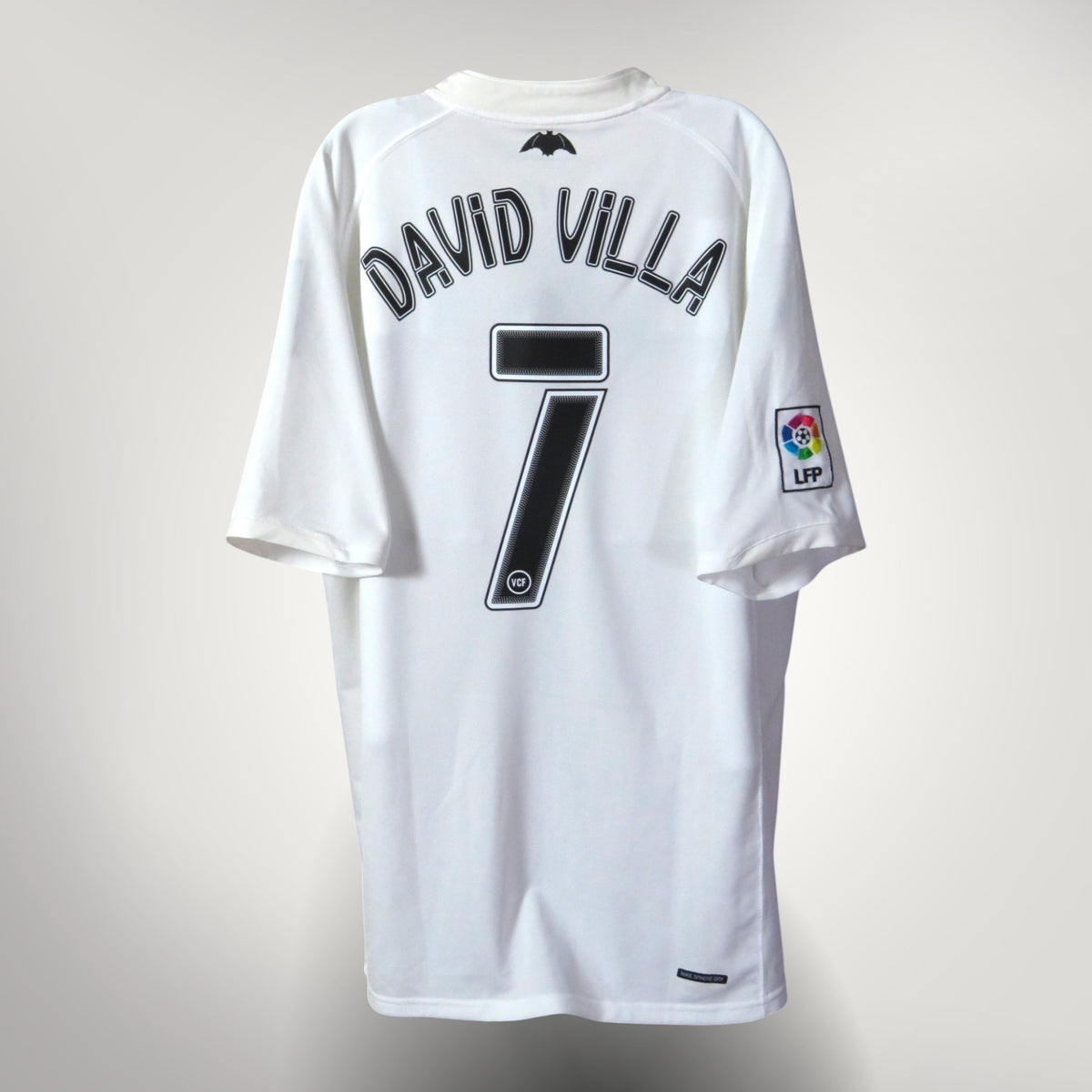 Valencia 2006-07 Home David Villa #7 Shirt XL