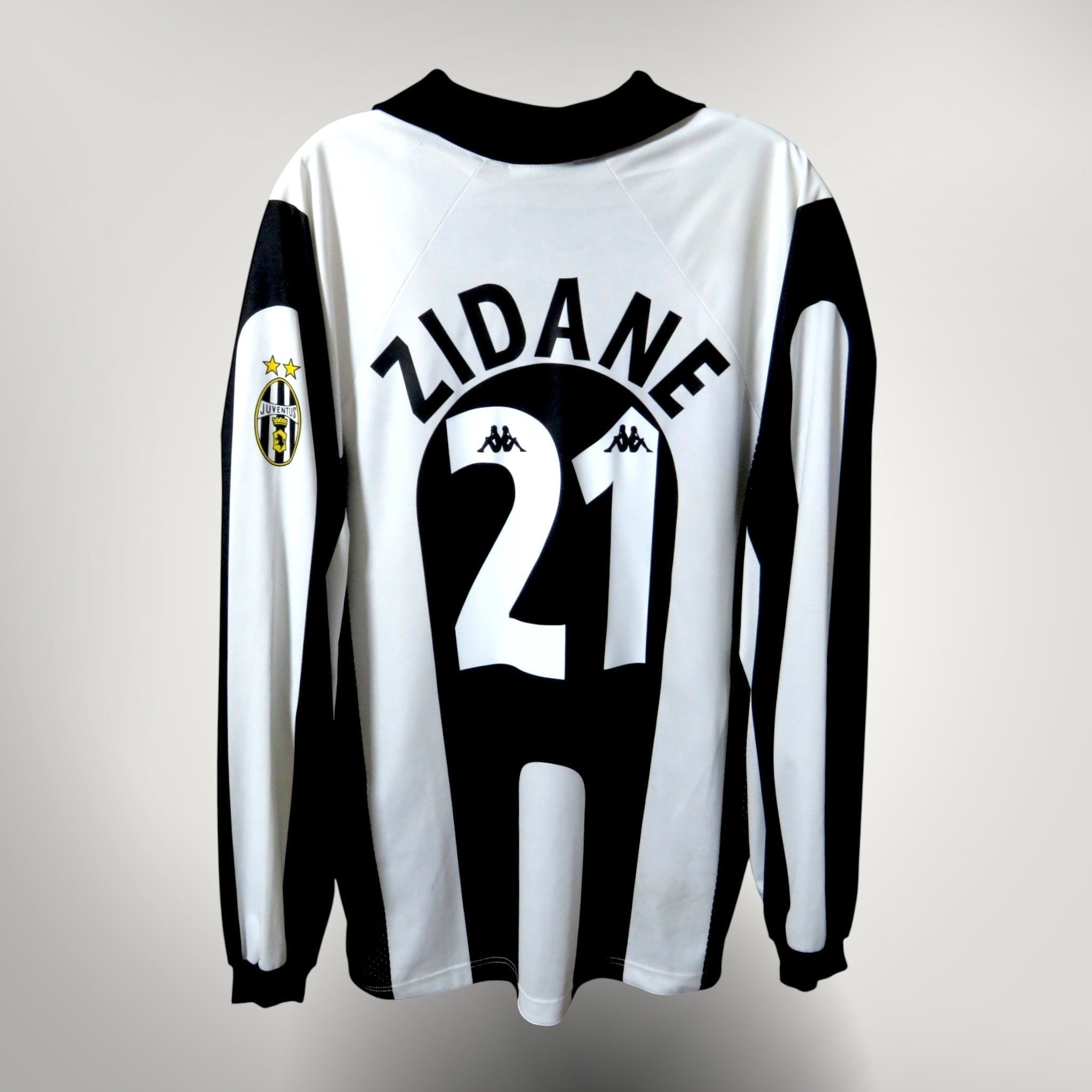Juventus 1997-98 Home Zidane #21 Shirt XL