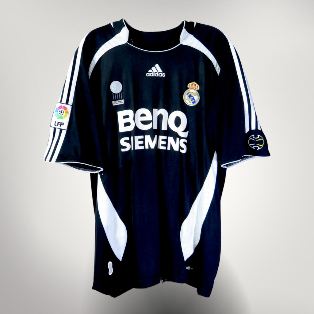 Real Madrid 2006-07 Away Robinho #10 Shirt XL