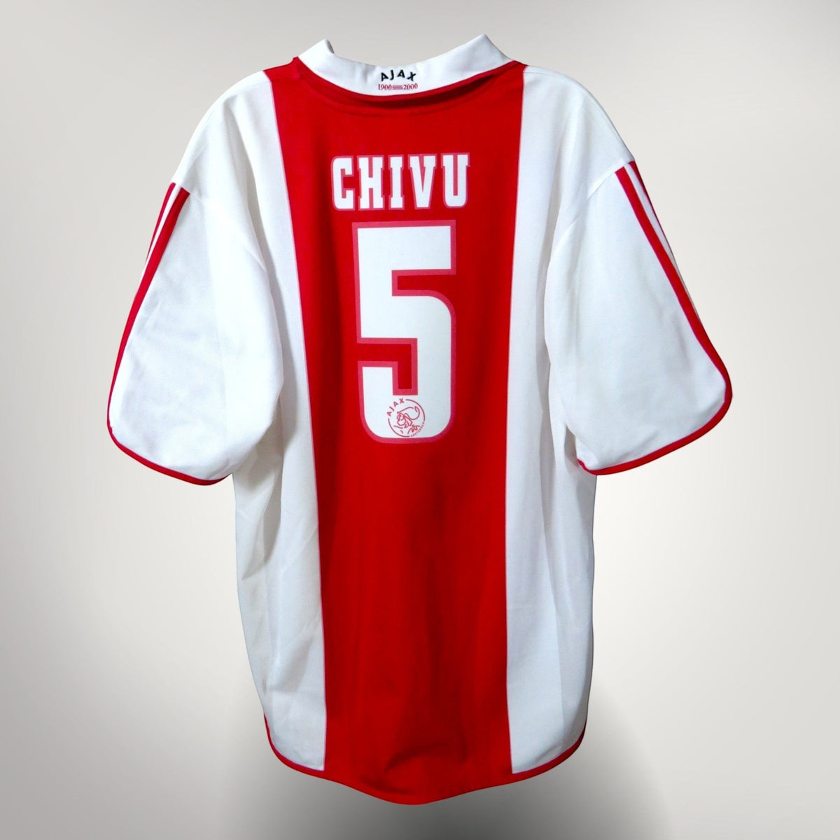 Ajax 2000-01 Home Chivu #5 Shirt XXL