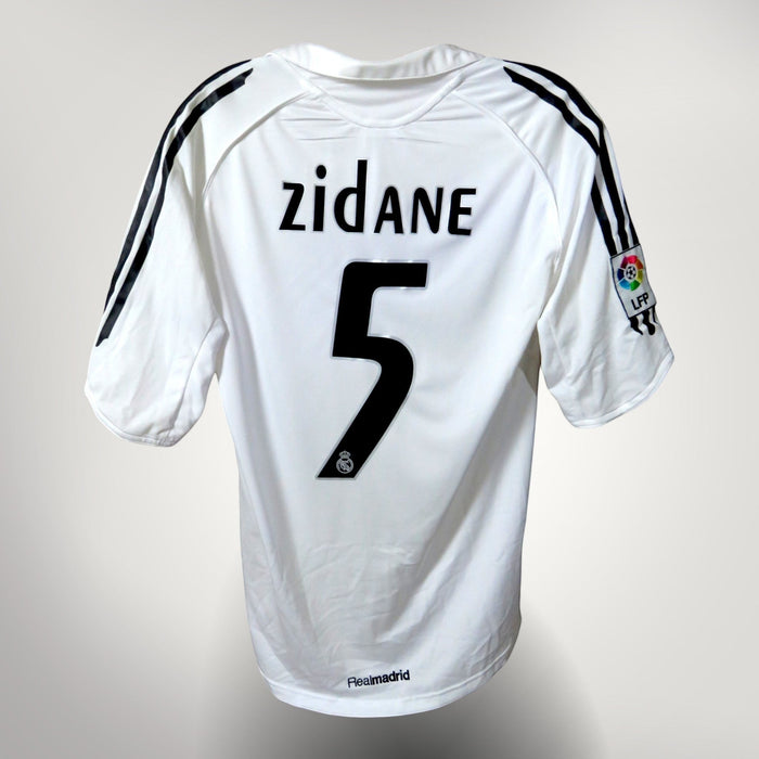 Real Madrid 2005-06 Home Zidane #5 Shirt S