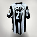 Juventus 1997-98 Home Zidane #21 Shirt XL