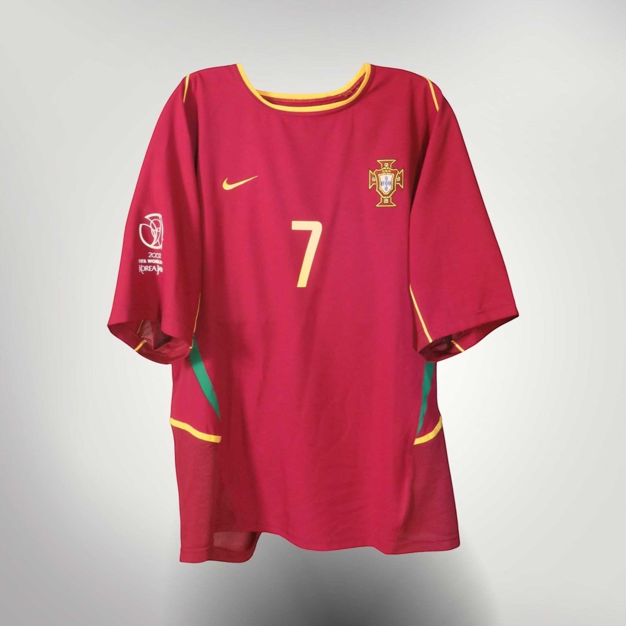 Portugal 2002-04 Home Figo #7 Shirt XL – Nostalgic Football Shirts