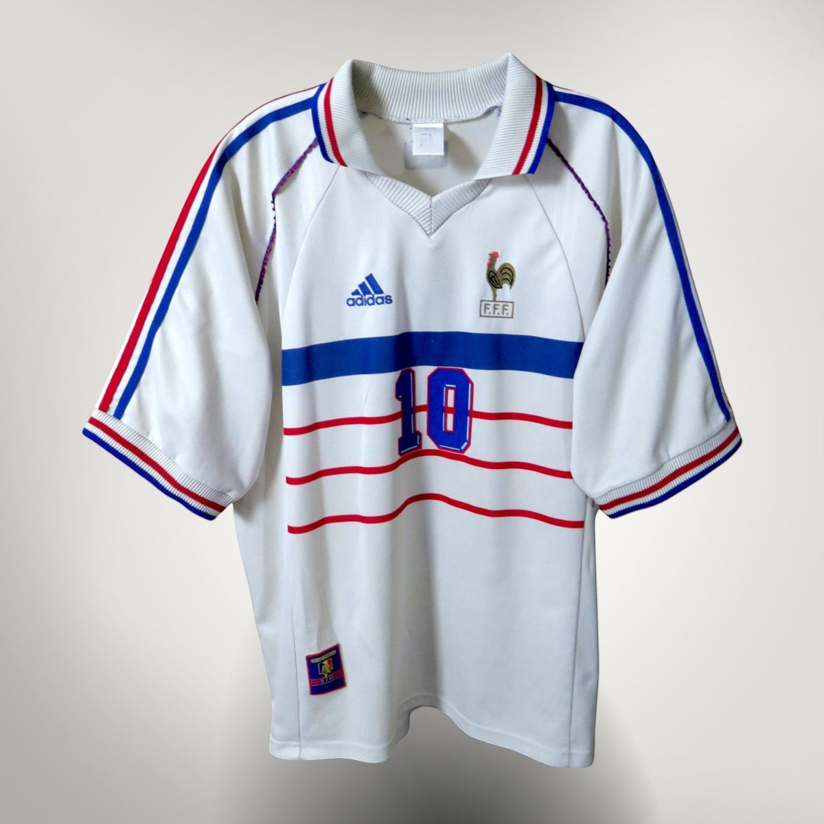 France 1998-2000 Away Zidane #10 Shirt XL