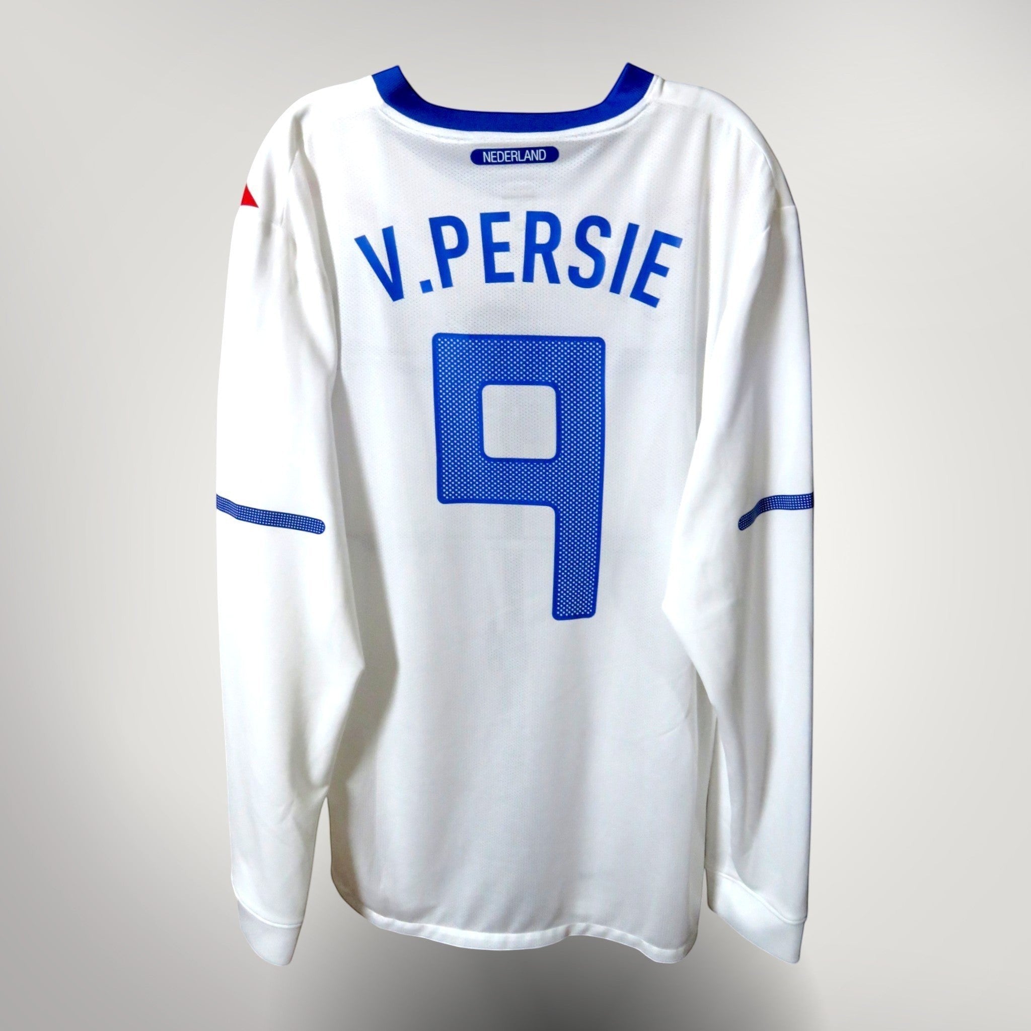 Netherlands 2010-12 Away Player Issue Van Persie #9 Shirt XL