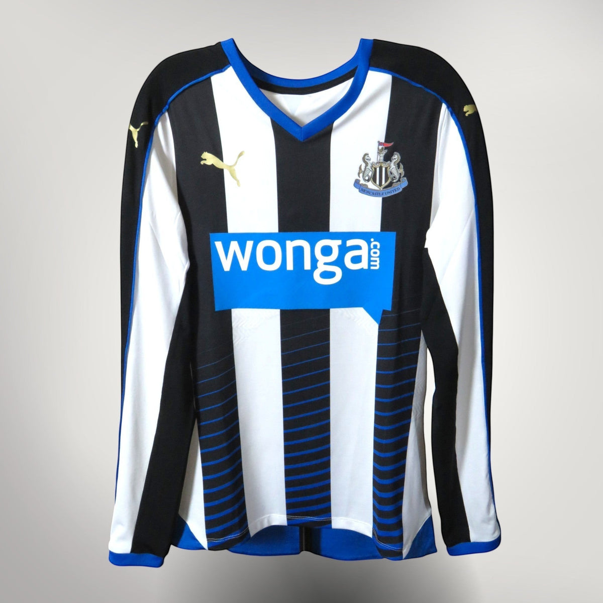 Newcastle United 2015-16 Home Player Issue Cisse #9 Shirt M