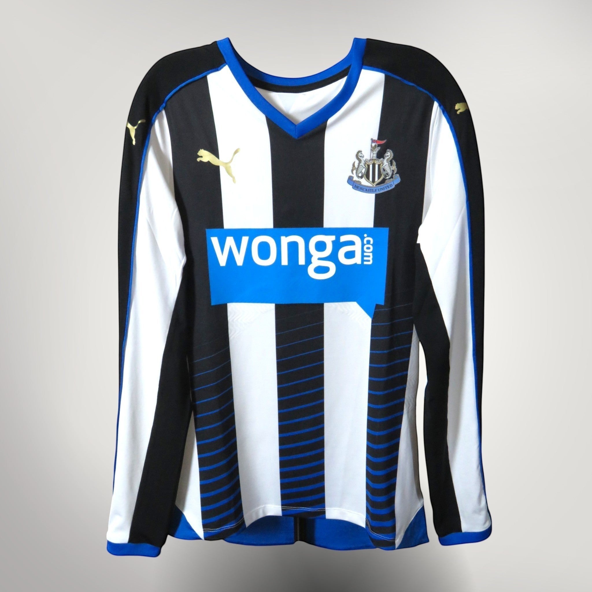 Newcastle United 2015-16 Home Player Issue Cisse #9 Shirt M