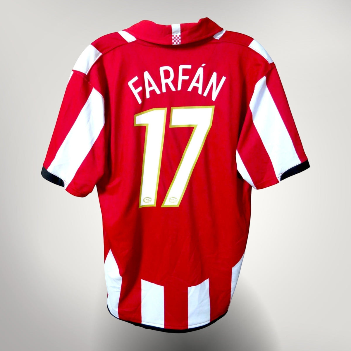 PSV 2006-08 Home Farfan #17 Shirt L