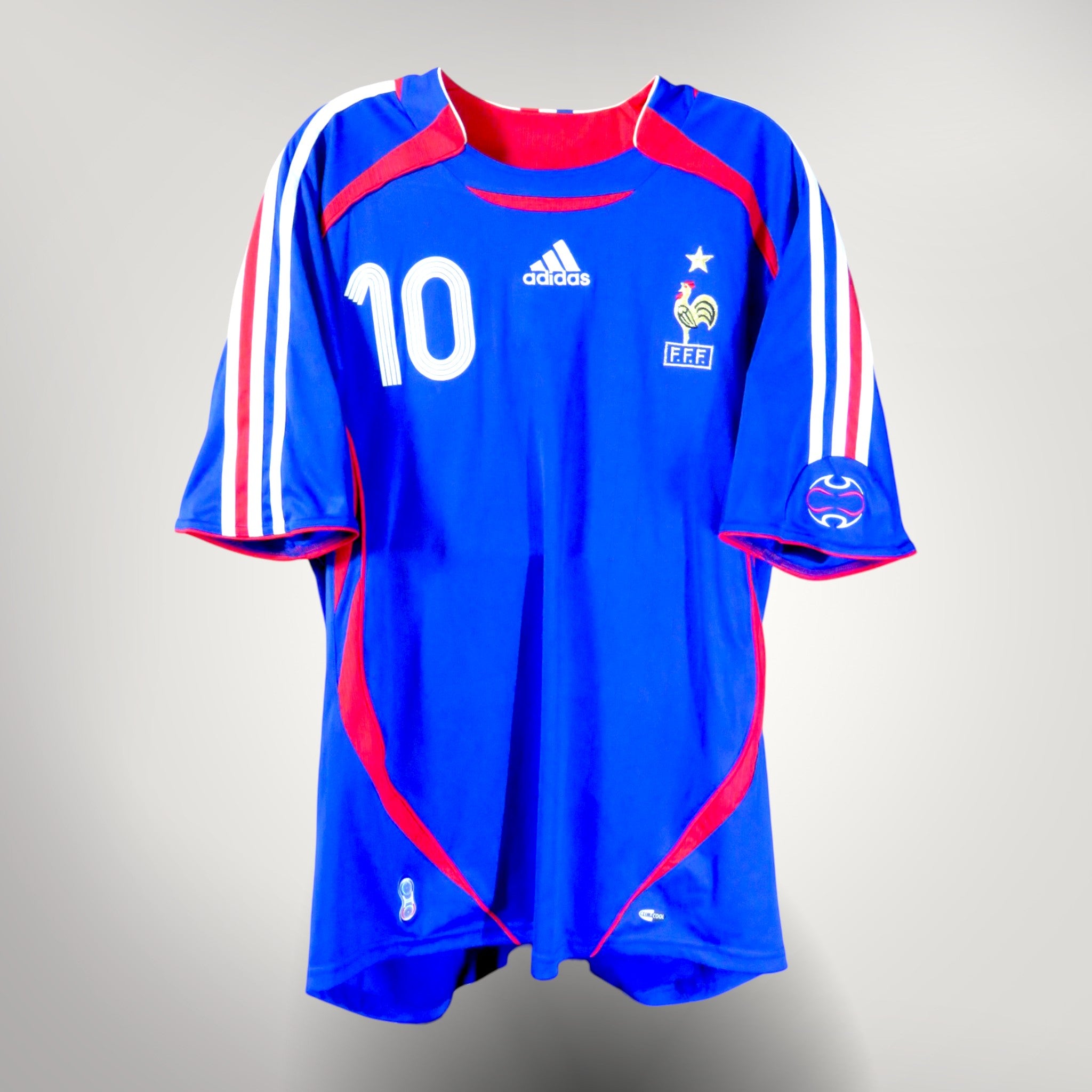 France 2006-07 Home Zidane #10 Shirt XL