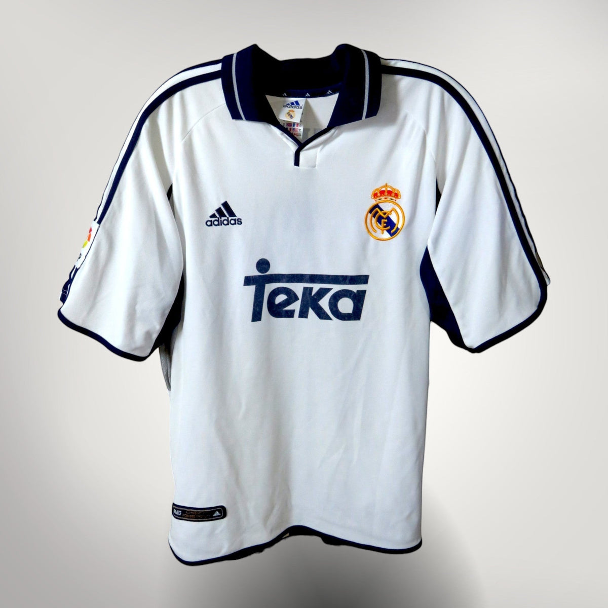 Real Madrid 2000-01 Home Figo #10 Shirt XL