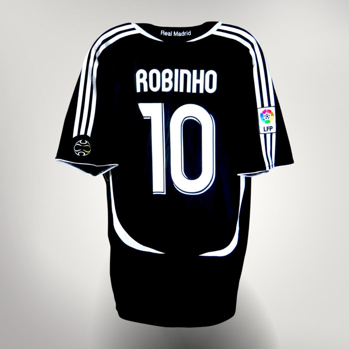 Real Madrid 2006-07 Away Robinho #10 Shirt XL
