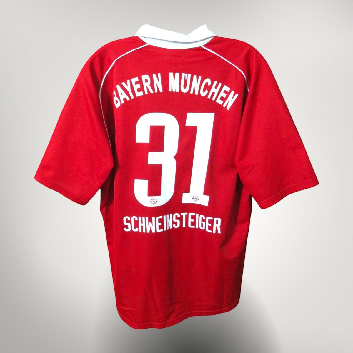 Bayern Munich 2005-06 Home Schweinsteiger #31 Shirt L