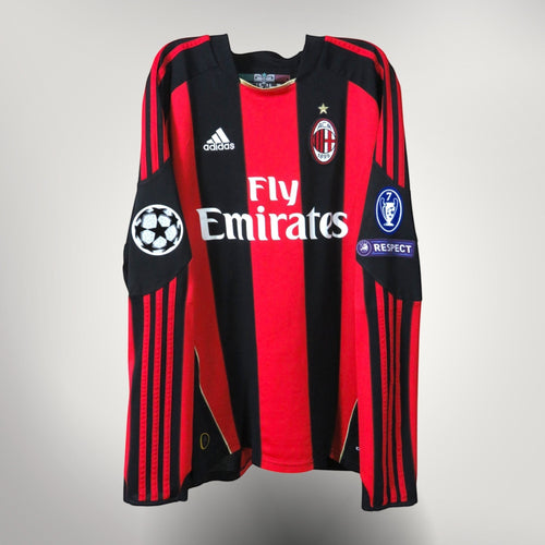 AC Milan 2010-11 Home Ronaldinho #80 Shirt L