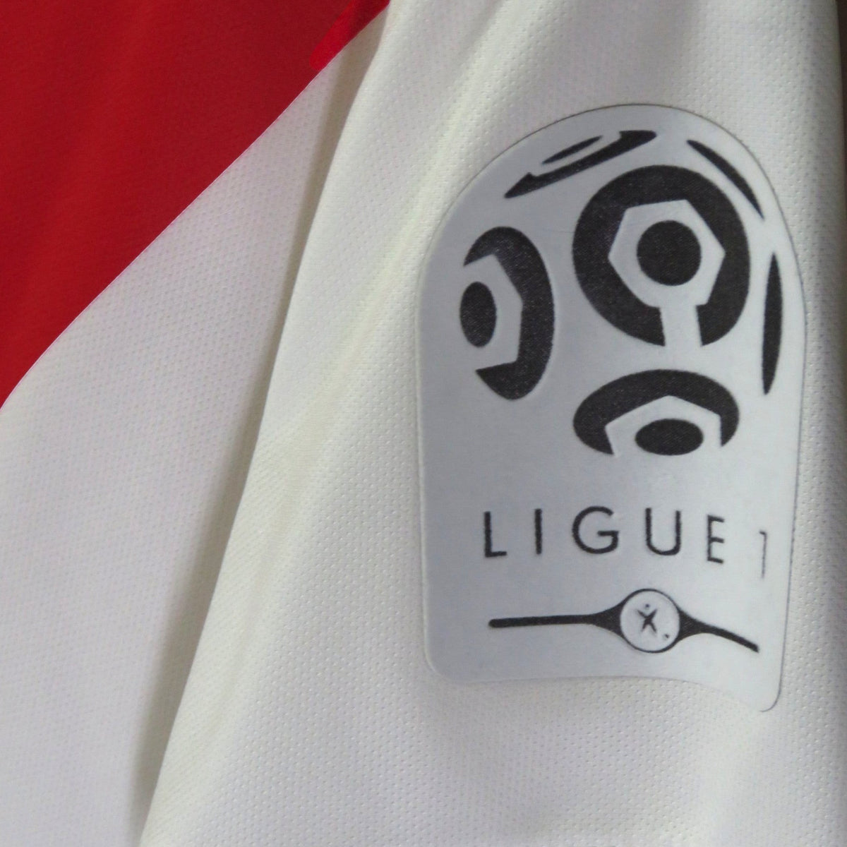 Nostalgic Football Shirts AS Monaco 2014-15 thuisshirt met officiële Ligue 1 badge op de mouw