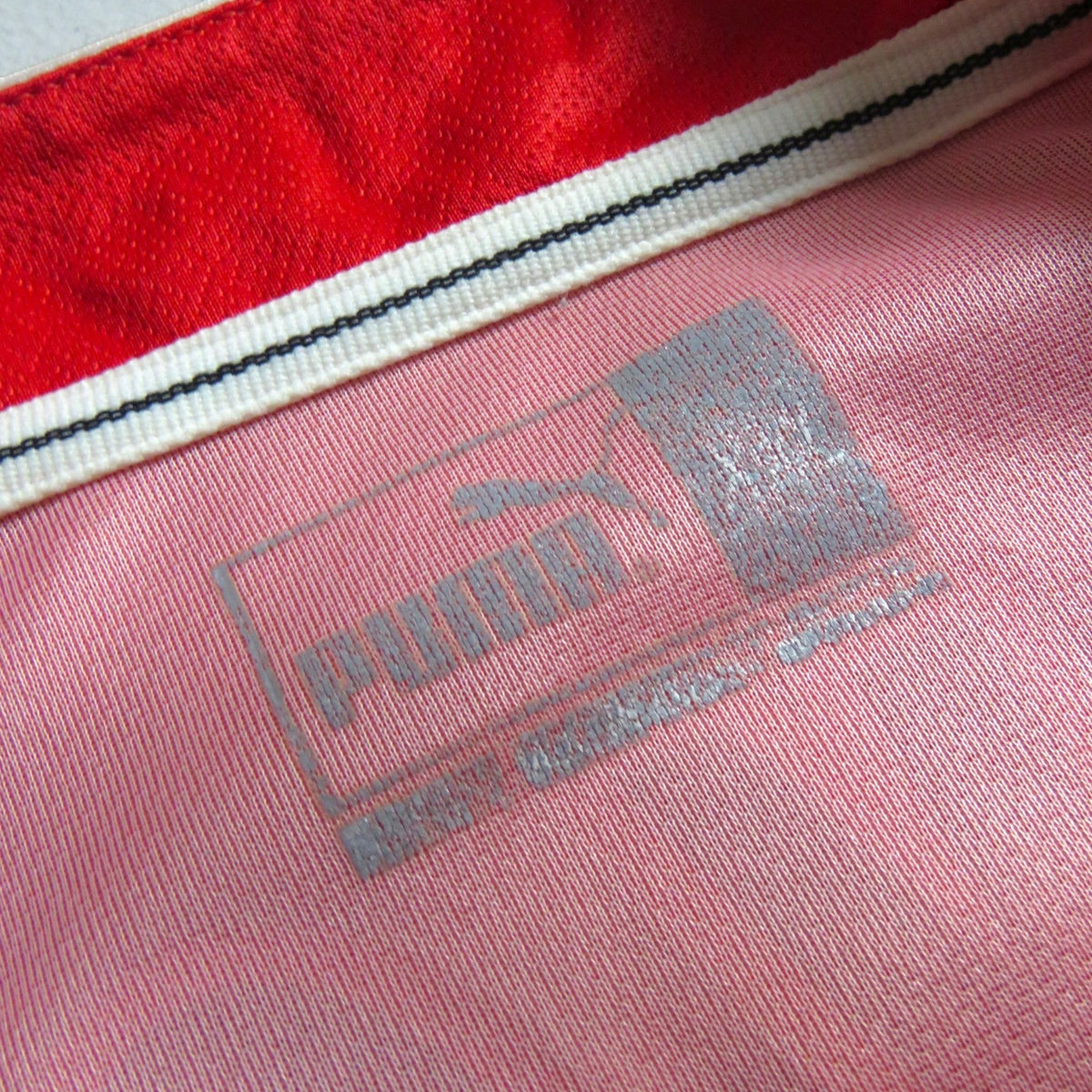 Nostalgic Football Shirts AS Monaco 2003-04 thuisshirt maat XXL met Puma logo en rode kraagdetail