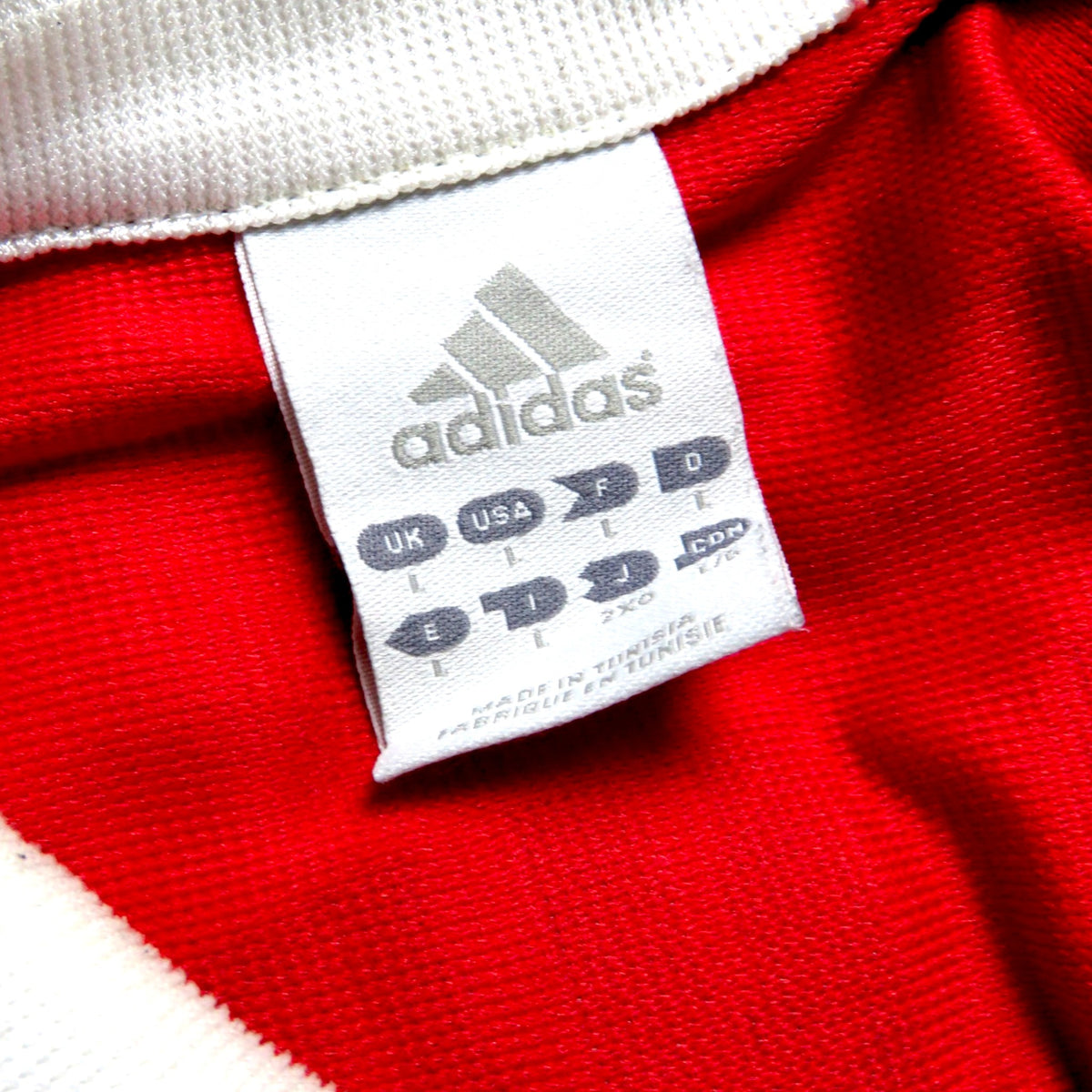 Nostalgic Football Shirts Bayern München 2005-06 thuisshirt label met Adidas logo en maat L