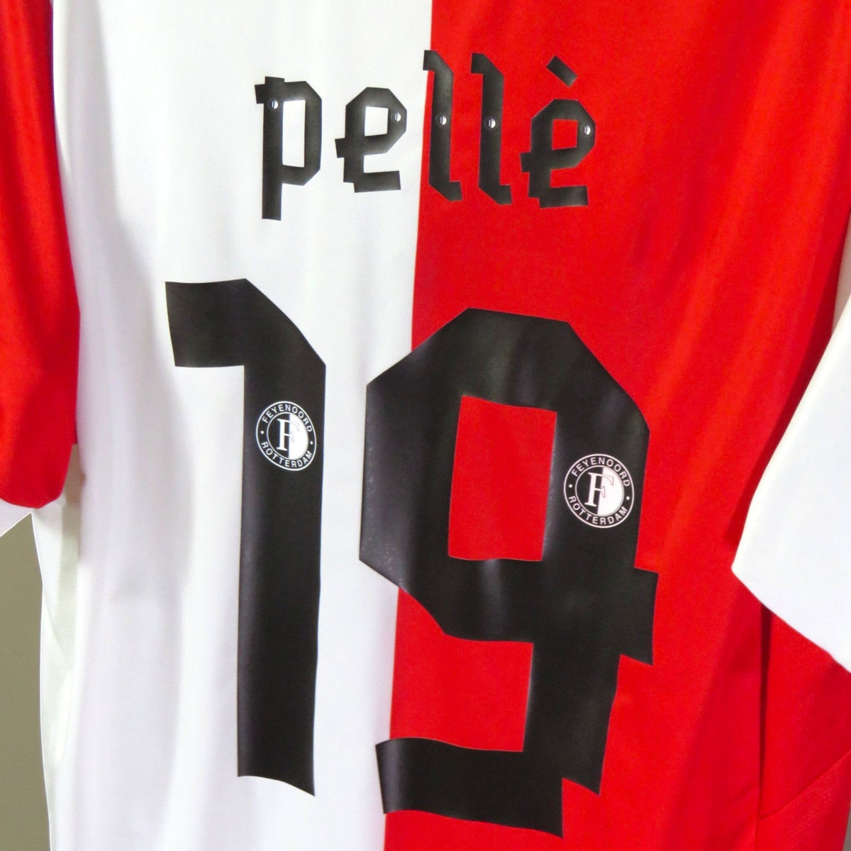 Nostalgic Football Shirts Feyenoord 2012-13 thuisshirt met Pelle nummer 19 bedrukking op de rug
