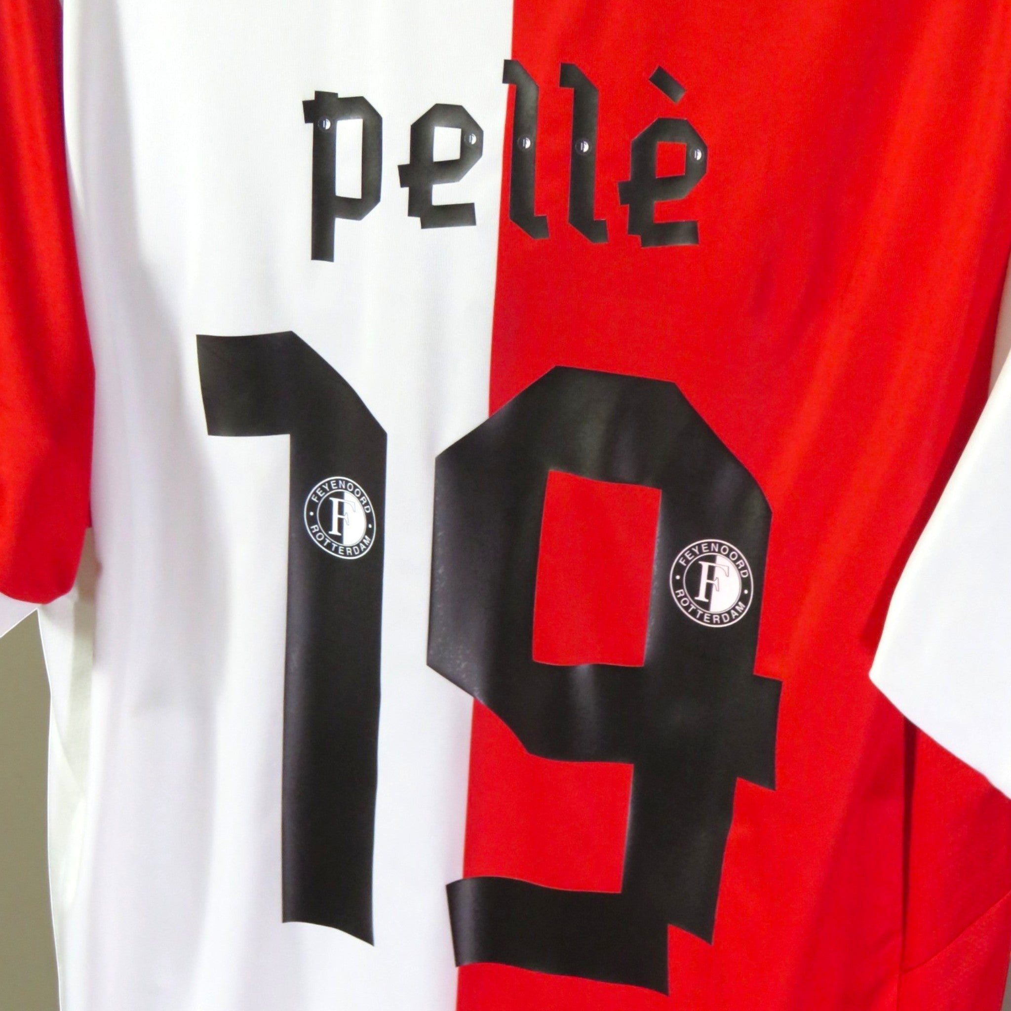 Nostalgic Football Shirts Feyenoord 2012-13 thuisshirt met Pelle nummer 19 bedrukking op de rug