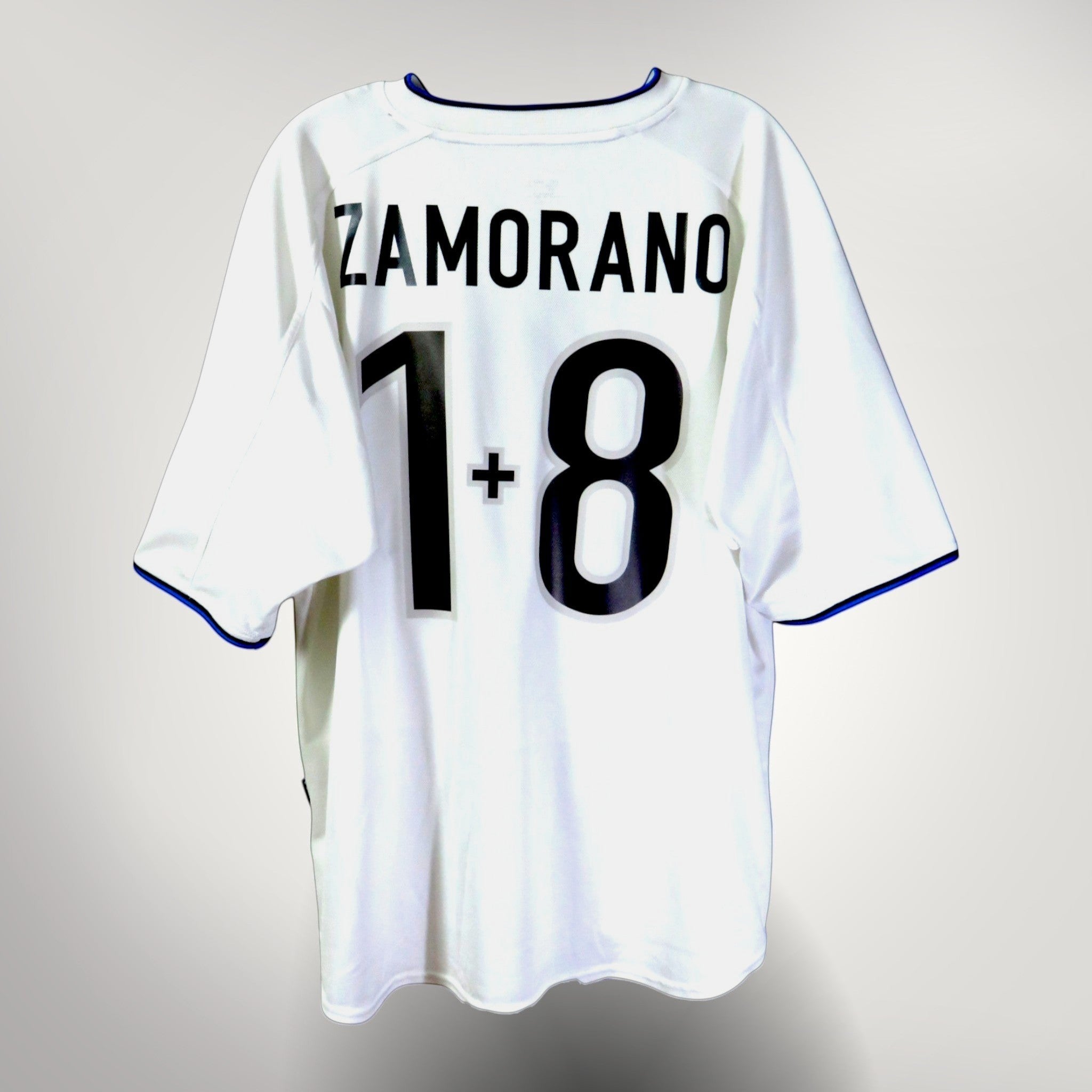 Inter Milan 1999-2000 Away Zamorano #18 Shirt XL – Nostalgic