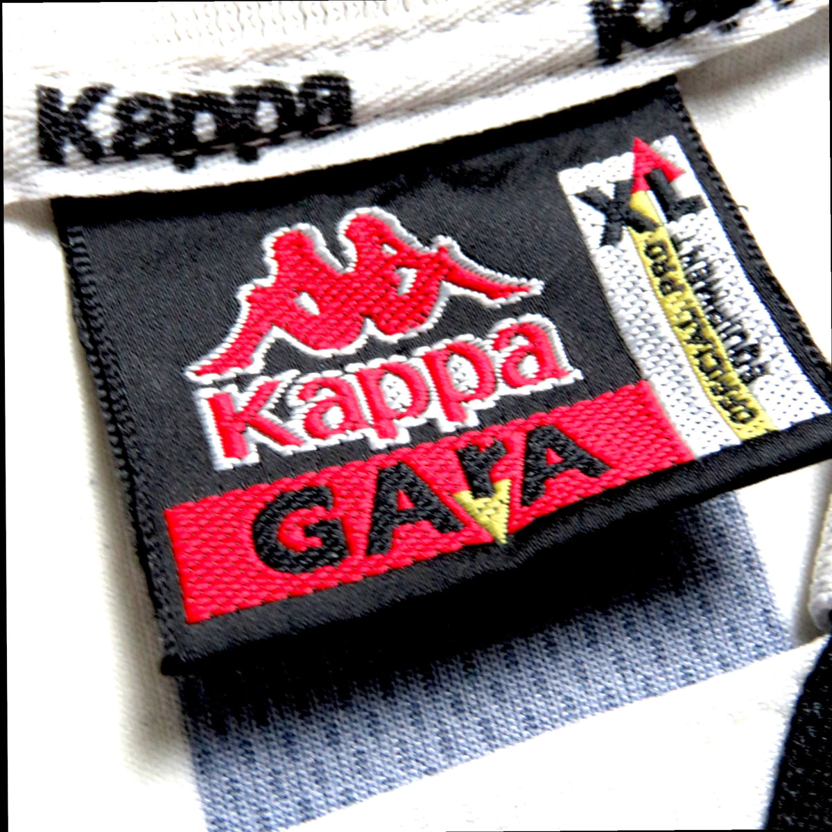 Nostalgic Football Shirts Juventus 1995-96 voetbalshirt label met Kappa logo en maat XL