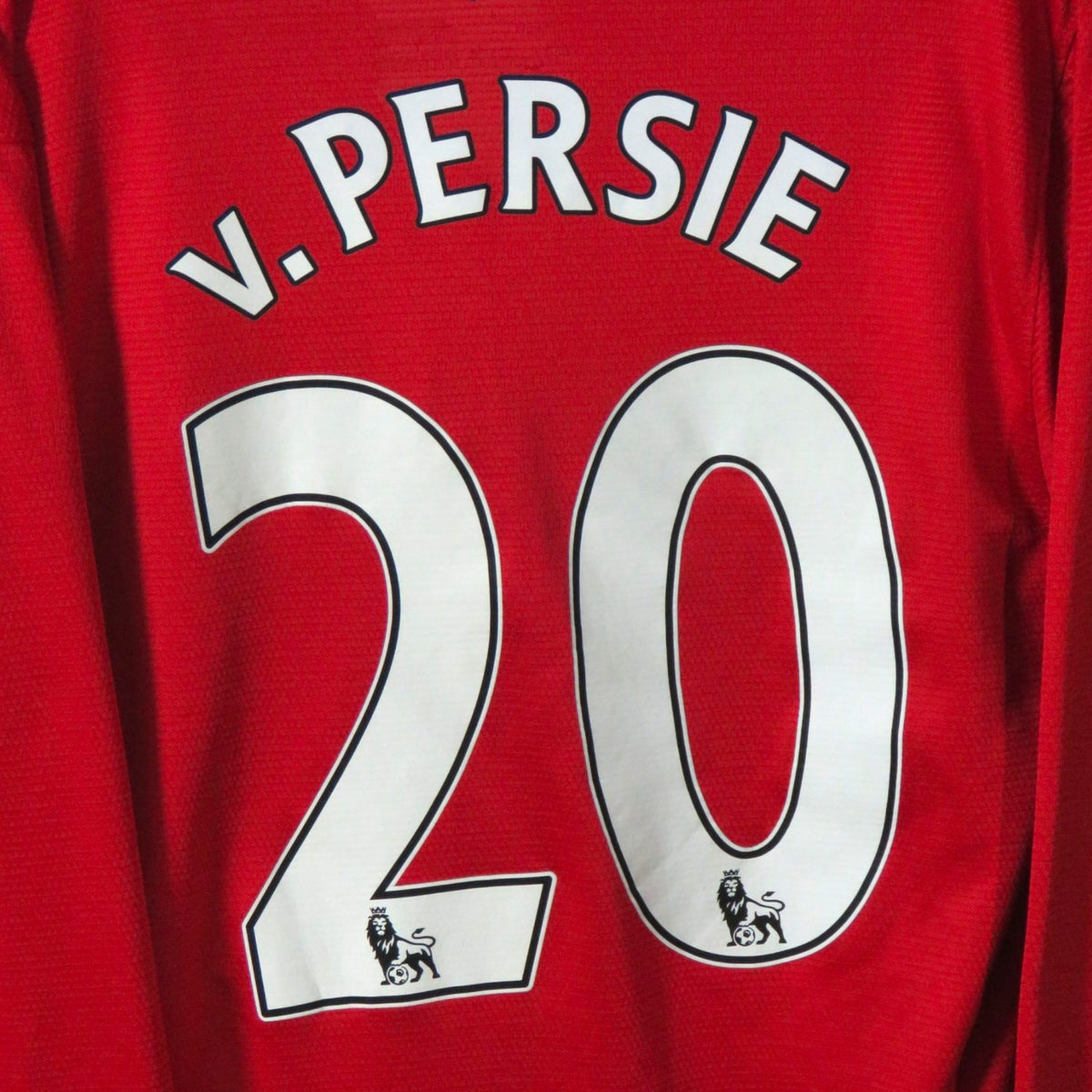 Nostalgic Football Shirts Manchester United 2013-14 thuisshirt rood met Van Persie nummer 20 bedrukking op de achterkant
