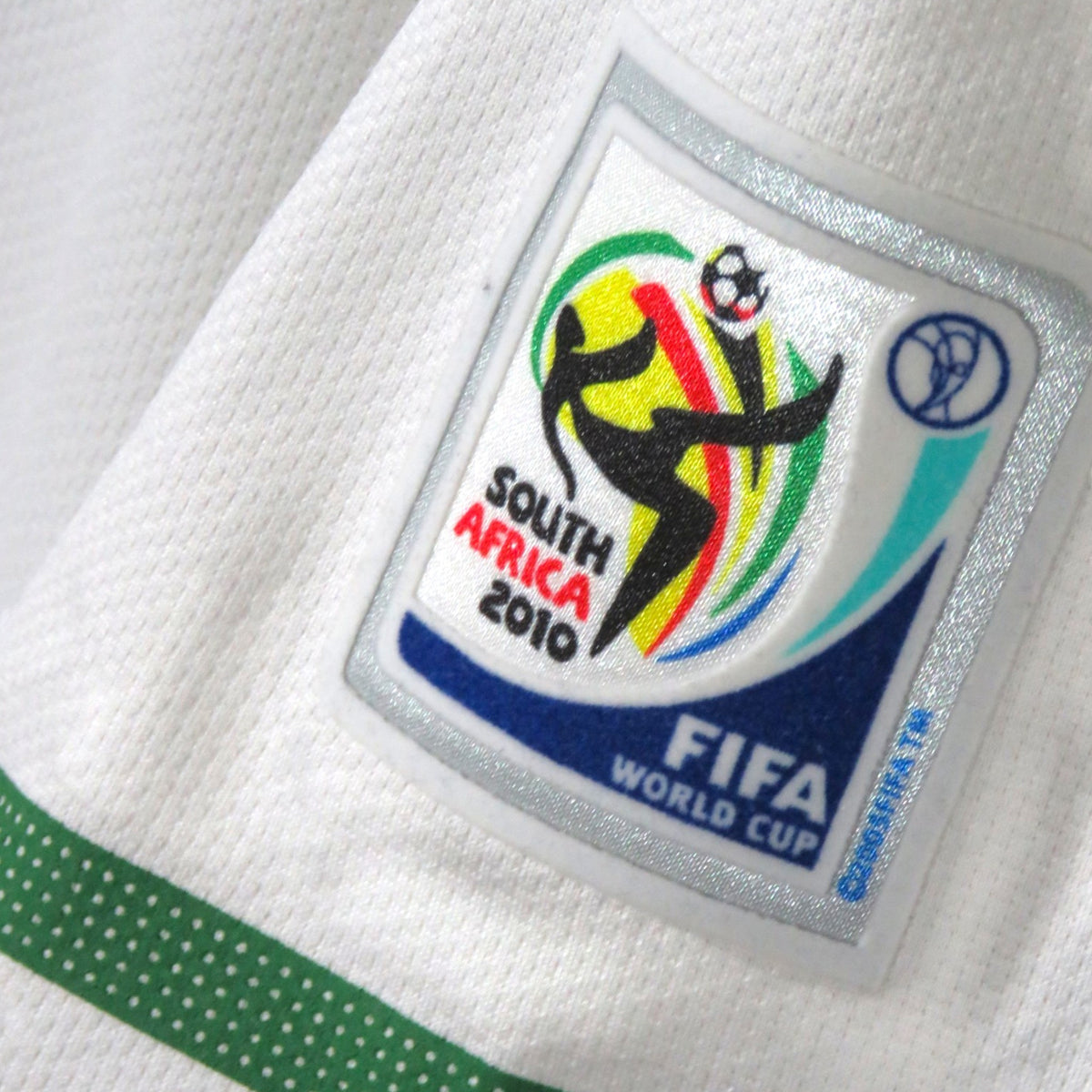 Nostalgic Football Shirts Portugal 2010-11 uitshirt met officiële FIFA World Cup South Africa 2010 patch op de mouw